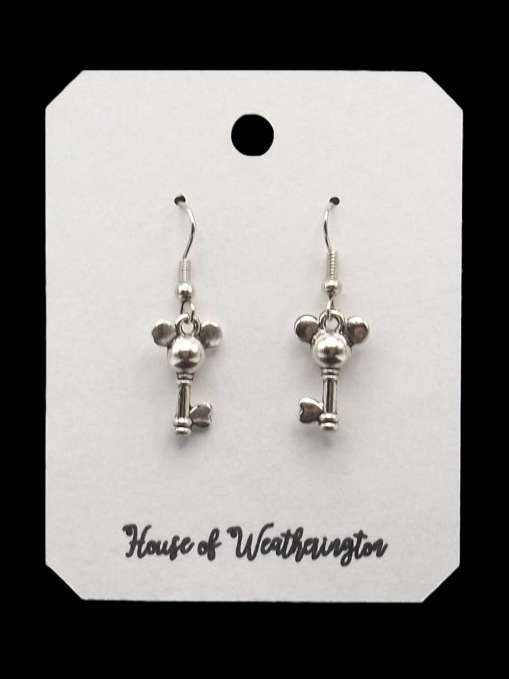 Disney Hand Crafted Mickey Mouse Earrings.